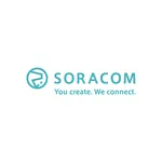 Soracom Logo Tagline Horizontal White Cereste RGB
