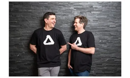 Affinity CEO Ash Hewson And Canva Head Of Europe Duncan Clark