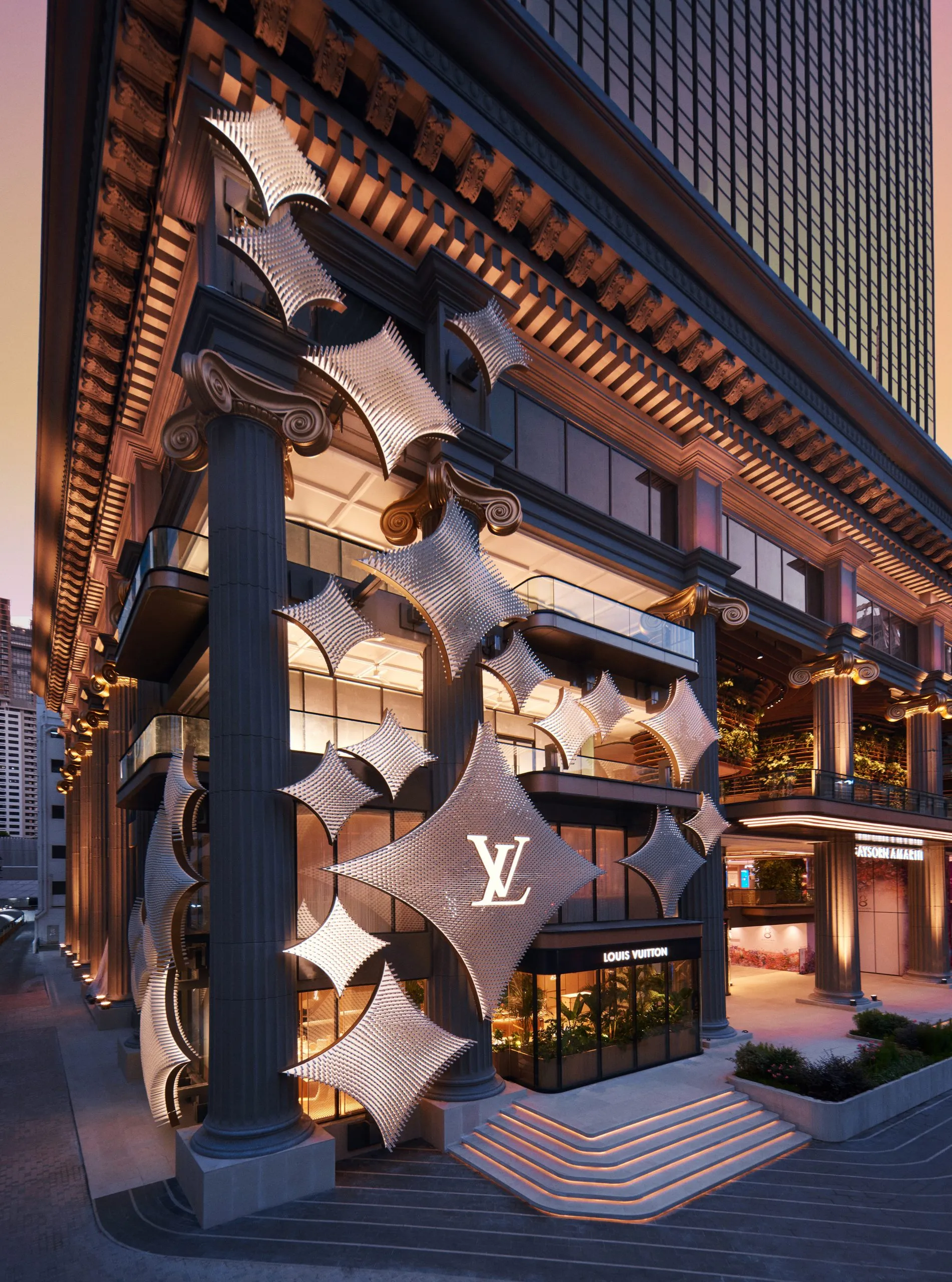 FACADE SUNSET Scaled