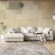1028 Fabric Aircon Graybeige
