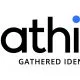 Gathid Logo Black NEW Blue Dot 150dpi