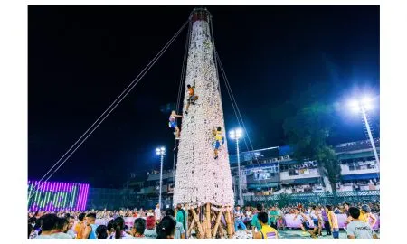 Piu Sik Parade And Bun Scrambling Competition 28229