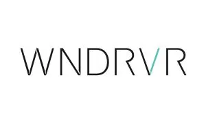 WNDRVR Logo Black Teal