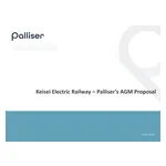 Attachment Keisei Electric Railway E28093 PalliserE28099s AGM Proposal
