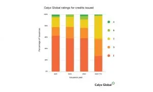 Calyx Global Ratings For Credits Issued