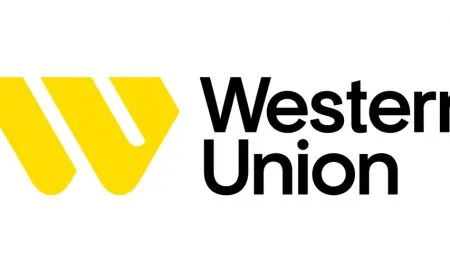 WesternUnion Primarylockup Yellow Blk