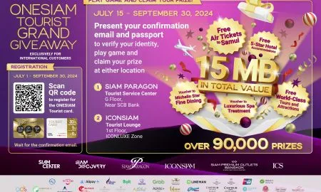 ONESIAM Tourist Grand Giveaway I