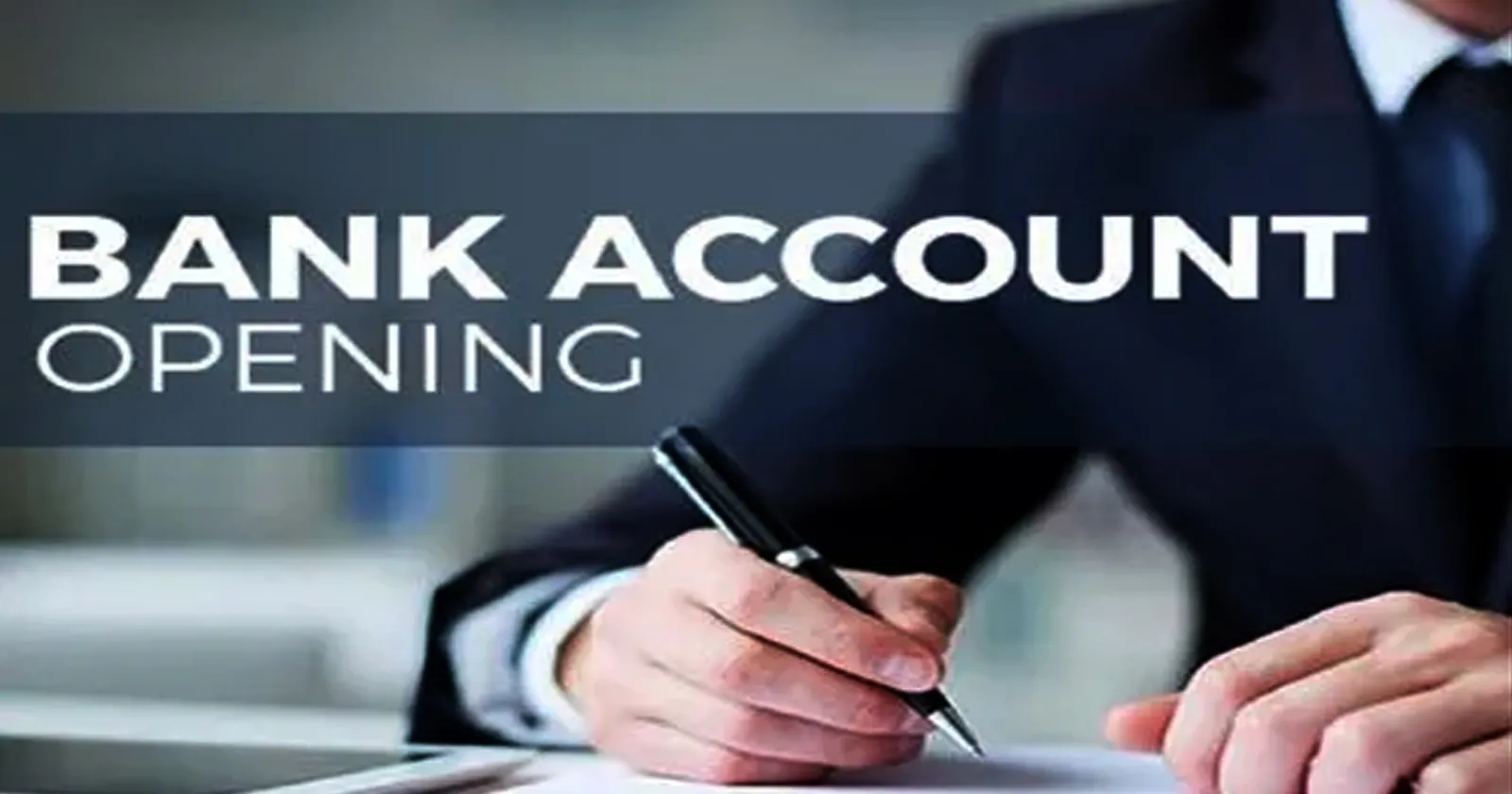 Open A Bank Account
