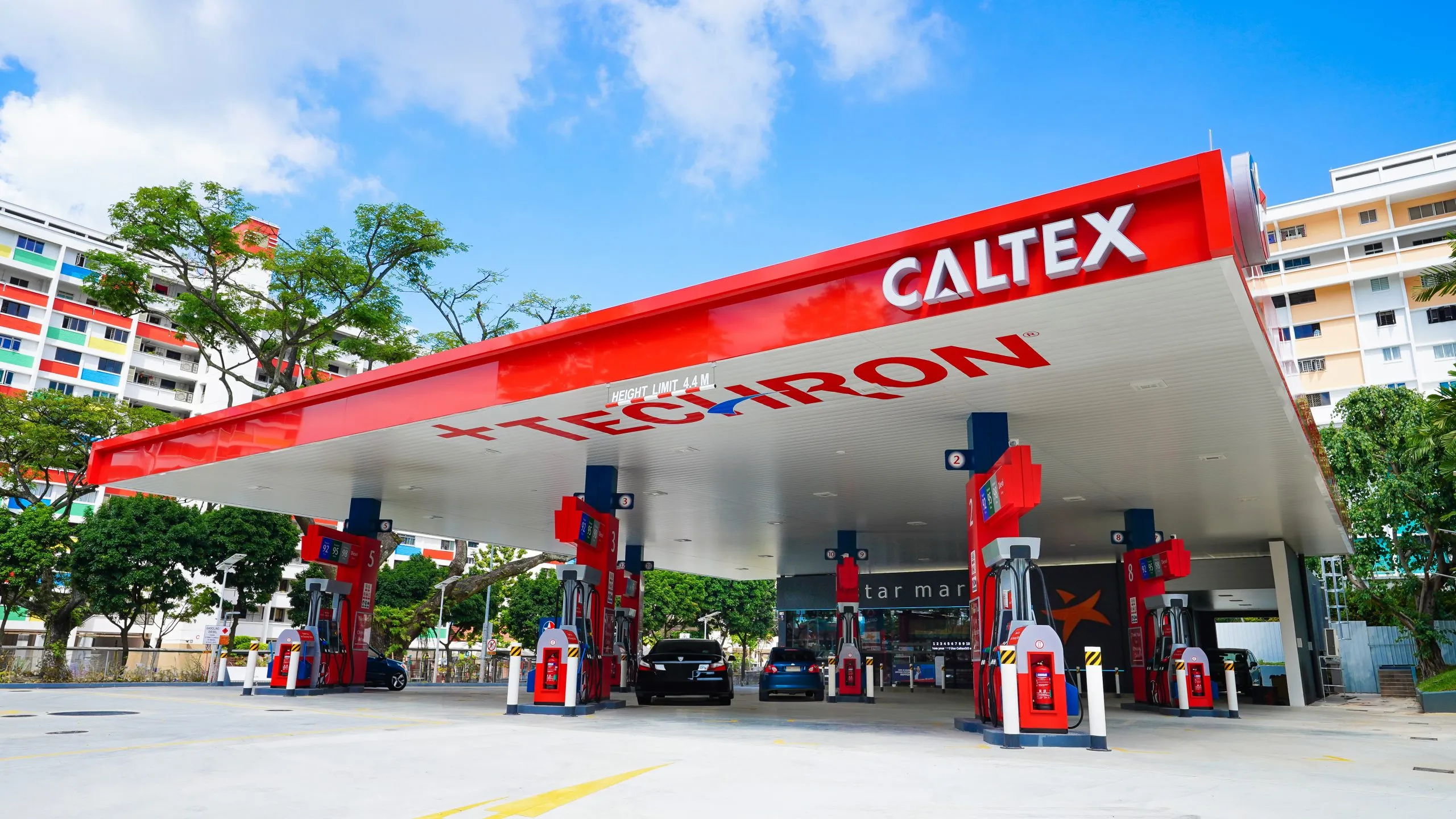Caltex Singapore Yishun Station Scaled