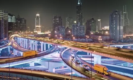 DGF Trucks On Shanghai Streets C