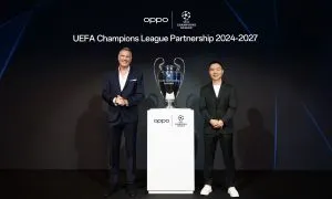 Group Photo Of OPPO And UEFA Rep