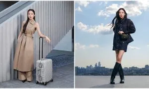 TUMI FW24 Mun Ka Young Campaign