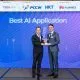 NTT Wins Best AI Application Awa