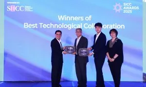 Award Presentation With DPM Heng