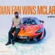 1win Fan Wins A McLaren 1200 800