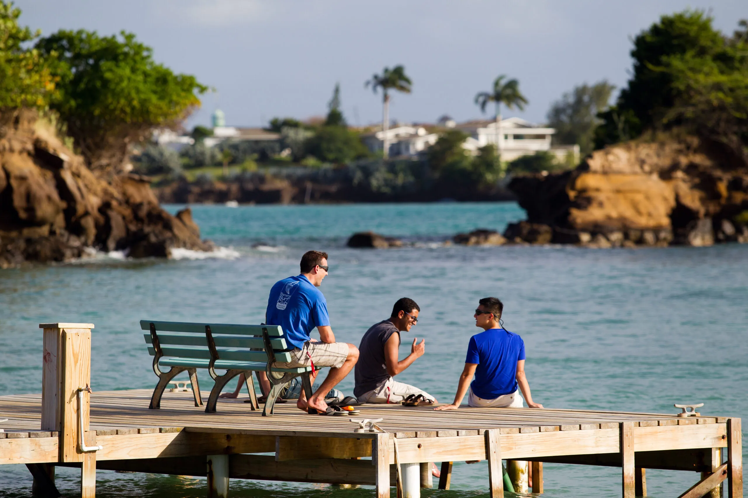 Students-at-the-pier