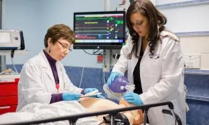 Female Student Practice In A Cli