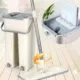 Blue Elegant 360 Bucket Mop Set With Two Additional Refill Mop Set Blue Elegant 360 Bucket Mop Set W Wk7hng