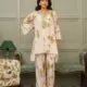 4b35ec60 3af6 4634 Ae29 D72a35aa38d21750313498342 House Of Pataudi Printed V Neck Top With Trousers Co Ords 15 1